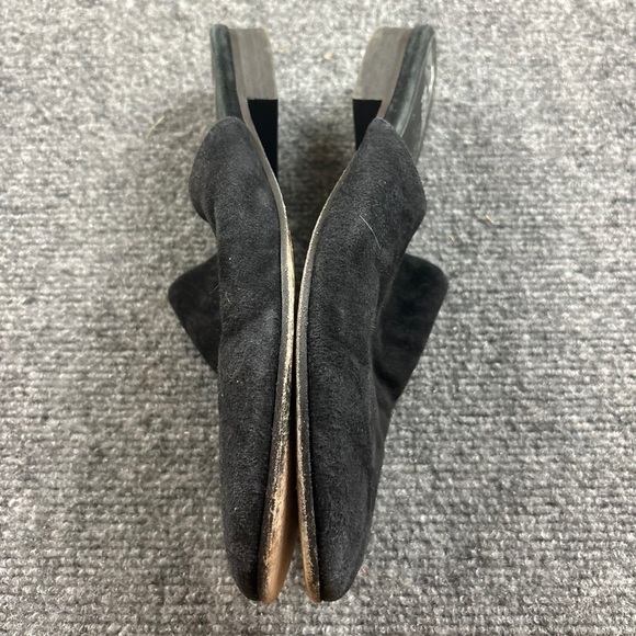 EILEEN FISHER Women’s Vero Cuoio Suede Mules Black slides size: 8 - Picture 7 of 11